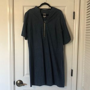 Never worn denim Anne Klein dress